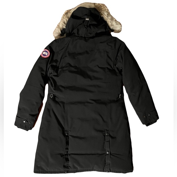 Canada Goose Kensington Slim Fit Parka in Black - Picture 2 of 16